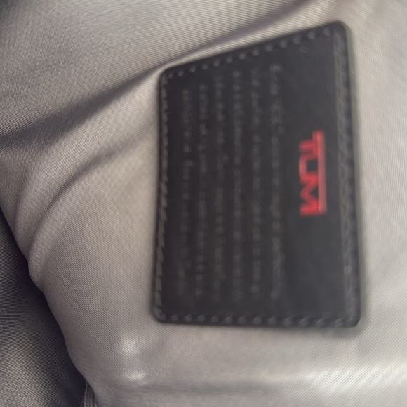 Tumi alpha slim sling back bag. Black. New. - Picture 6 of 10